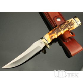 High Quality Bone Handle OEM Schrade Hunting Knife Rescue Knife UDTEK01178 